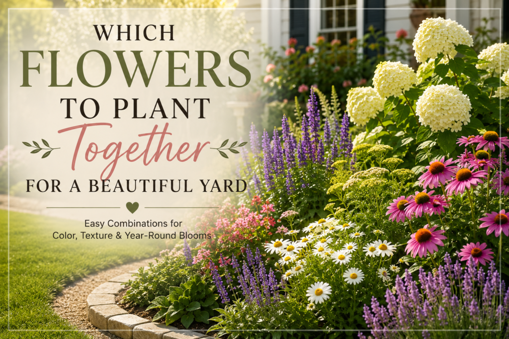 Which Flowers to Plant Together for a Beautiful Yard beautiful flower styled yard